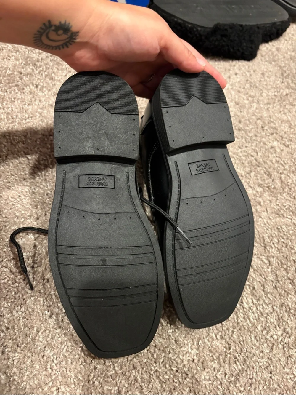Madison Black kids Dress Lace-Up Shoes